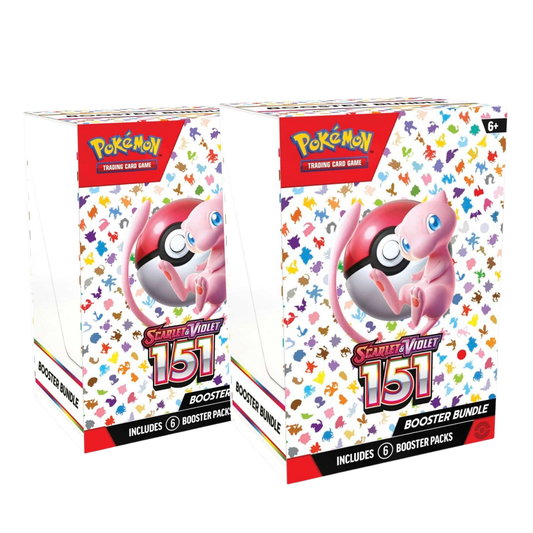 Pokémon TCG Scarlet & Violet 151 Booster Bundle 6 Pack (2 Box)