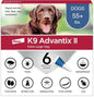 K9 Advantix II Flea Tick & Mosquito Treatment for XL Dogs Over 55 lbs 6 Monthly Supply