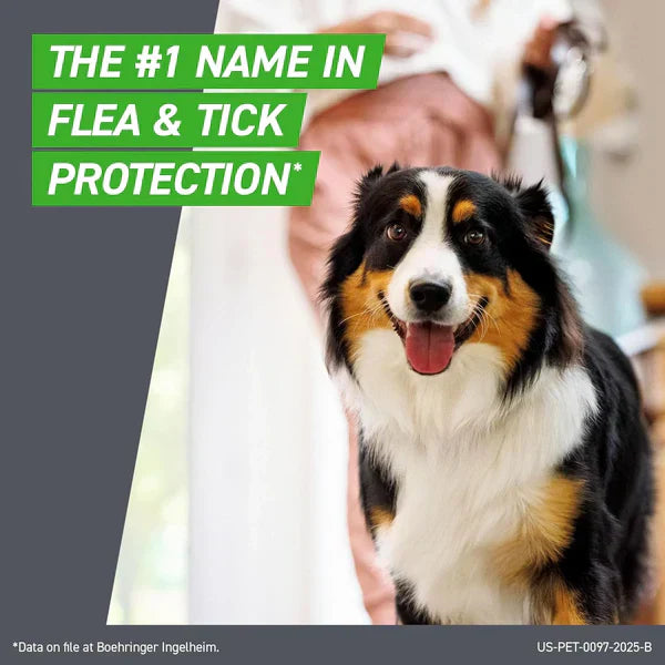 Frontline Plus Flea & Tick Treatment for Large Dogs (45-88 lbs) – 6 Doses