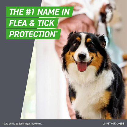 Frontline Plus Flea & Tick Treatment for Large Dogs (45-88 lbs) – 6 Doses