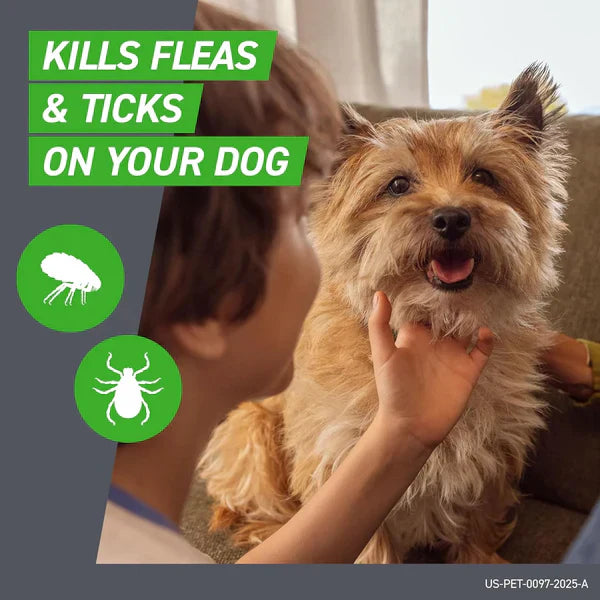 Frontline Plus Flea & Tick Treatment for Large Dogs (45-88 lbs) – 6 Doses