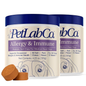 PetLab Co. Allergy & Immune Probiotic Chews for Dogs | Itch, Allergy & Gut Support – 2 Pack of 30 Chews