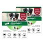Advantage II Flea Treatment for Large Dogs 21-55 lbs 2 Pack of 6 Month Doses
