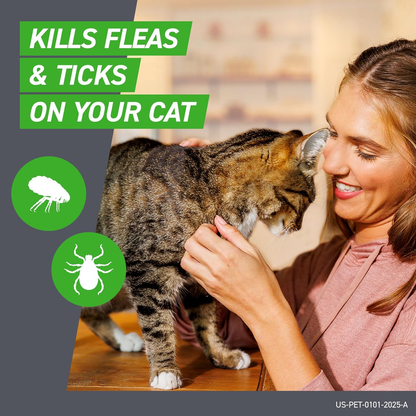 Plus Flea & Tick Treatment for Cats Over 1.5 lbs 8 Monthly Doses by FRONTLINE