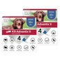 K9 Advantix II Flea Tick & Mosquito Treatment for XL Dogs Over 55 lbs 2 Pack of 4 Month Supply