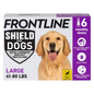 Shield Flea & Tick Treatment for Large Dogs 41-80 lbs 6 Doses by Frontline